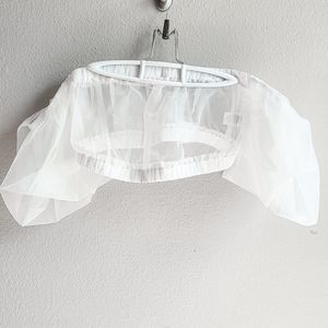 Voila See-Tru Tulle Off The Shoulder Top